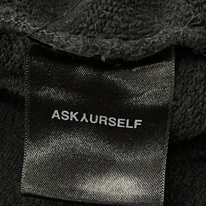 【現状渡し品】【メンズ】 ASKYURSELF アスクユアセルフ RAW AY CROSS HOODIE ローエーワイ クロス フーディ プルオーバーパーカー 142-261015-sa-15-teih サイズ：XXL カラー：グレー 万代Net店