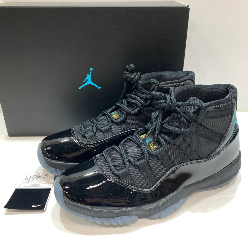 【中古品】【メンズ】 NIKE ナイキ CT8012-047 AIR JORDAN 11 RETRO "GAMMA" (2025) スニーカー 靴 BLACK 箱・黒タグ付き 160-261024-io-30-fuzh サイズ：28.5cm カラー：ブラック 万代Net店