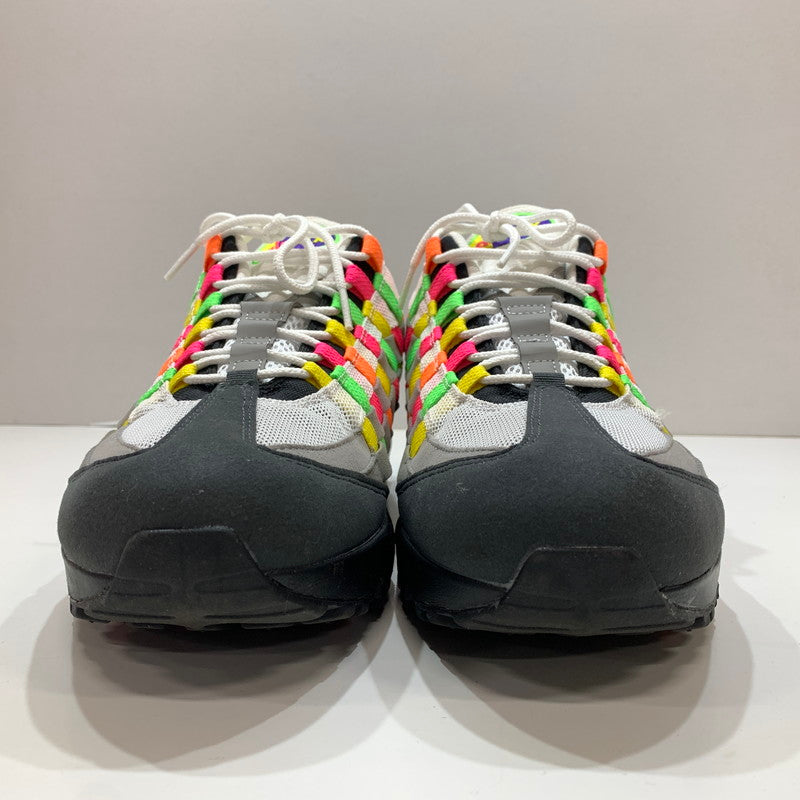【中古品】【メンズ】 NIKE ナイキ IB3695-100 AIR MAX 95 WOVEN BIG BUBBLE "HYPER PINK GREEN STRIKE" エアマックス95 ウーヴン ビッグ バブル スニーカー 靴 160-261030-mh-04-fuzh サイズ：30cm カラー：マルチ 万代Net店