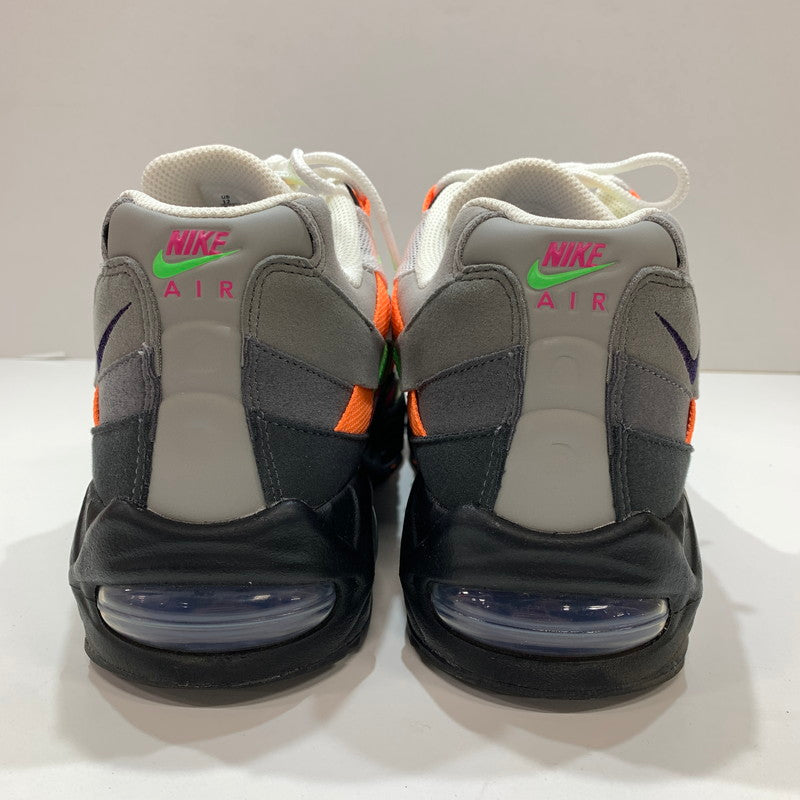 【中古品】【メンズ】 NIKE ナイキ IB3695-100 AIR MAX 95 WOVEN BIG BUBBLE "HYPER PINK GREEN STRIKE" エアマックス95 ウーヴン ビッグ バブル スニーカー 靴 160-261030-mh-04-fuzh サイズ：30cm カラー：マルチ 万代Net店