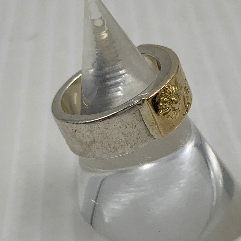 【中古品】【メンズ】 ARIZONA FREEDOM アリゾナフリーダム PLATE RING プレートリング アクセサリー 太陽神 唐草 K18 925 191-261016-ko-19-teih カラー：ゴールド/シルバー 万代Net店