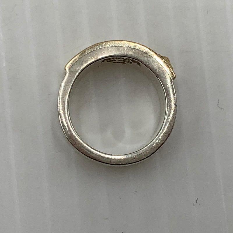 【中古品】【メンズ】 ARIZONA FREEDOM アリゾナフリーダム PLATE RING プレートリング アクセサリー 太陽神 唐草 K18 925 191-261016-ko-19-teih カラー：ゴールド/シルバー 万代Net店