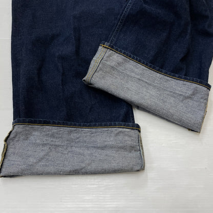 【中古品】【メンズ】 GRAPHPAPER グラフペーパー 17AW WRAPPED DENIM PANT GL173-4007 2017年秋冬 ラップド デニム パンツ ボトムス ジーンズ 151-261015-sa-11-teih サイズ：00 カラー：インディゴ 万代Net店