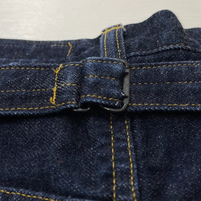 【中古品】【メンズ】 GRAPHPAPER グラフペーパー 17AW WRAPPED DENIM PANT GL173-4007 2017年秋冬 ラップド デニム パンツ ボトムス ジーンズ 151-261015-sa-11-teih サイズ：00 カラー：インディゴ 万代Net店