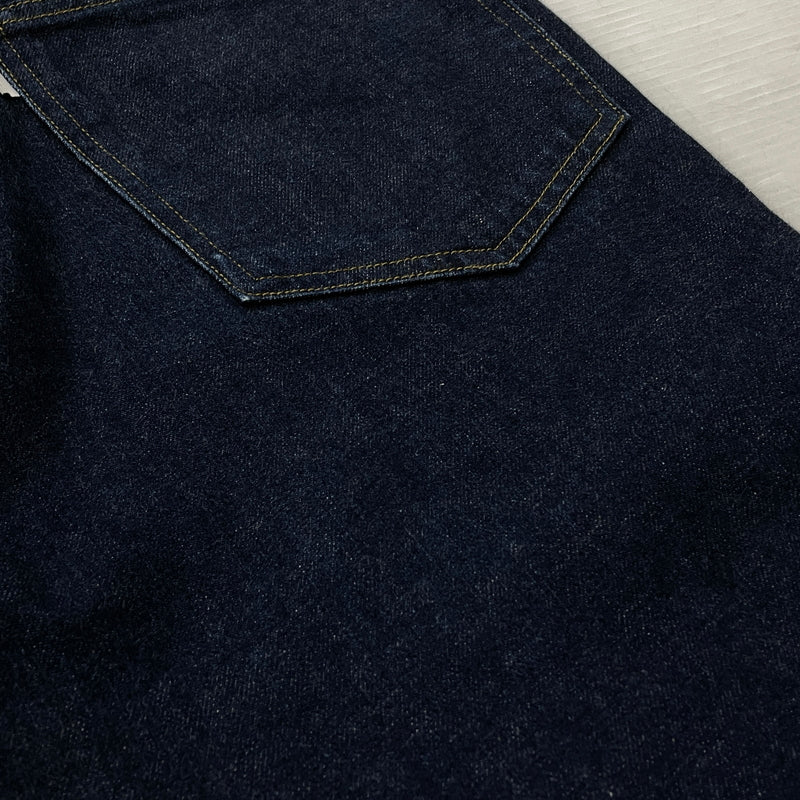 【中古品】【メンズ】 GRAPHPAPER グラフペーパー 17AW WRAPPED DENIM PANT GL173-4007 2017年秋冬 ラップド デニム パンツ ボトムス ジーンズ 151-261015-sa-11-teih サイズ：00 カラー：インディゴ 万代Net店