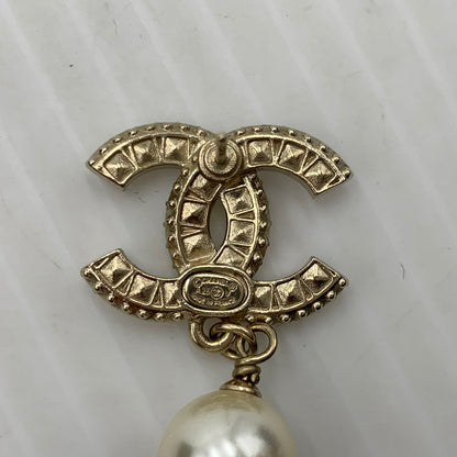 【現状渡し品】【レディース】 CHANEL シャネル A86506 ココマーク ピアス アクセサリー ラインストーン パール 182-261014-ko-16-teih カラー：ゴールドカラー 万代Net店