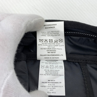 【中古品】【メンズ】 PALACE パレス 3M CORDURA BACKPACK BLACK コーデュラ バックパック カバン リュックサック 188-261016-ko-03-teih カラー：ブラック系 万代Net店