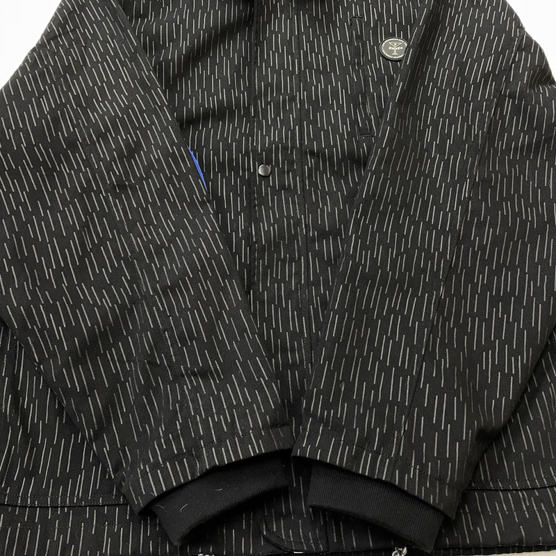 【中古品】【メンズ】 HUF ハフ ALLTIMERS WORK JACKET オールタイマーズ ワーク ジャケット アウター 142-261015-sa-08-teih サイズ：XL カラー：ブラック 万代Net店