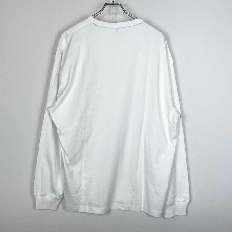 【中古品】【メンズ】 PALACE パレス LOGO L/S TEE ロゴ ロングスリーブ Tシャツ 長袖 トップス 142-261015-sa-22-teih サイズ：XL カラー：ホワイト 万代Net店