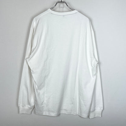 【中古品】【メンズ】 PALACE パレス LOGO L/S TEE ロゴ ロングスリーブ Tシャツ 長袖 トップス 142-261015-sa-22-teih サイズ：XL カラー：ホワイト 万代Net店