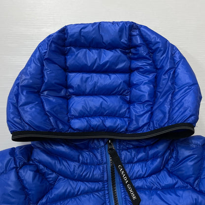 【中古品】【メンズ】 CANADA GOOSE カナダグース HYBRIDGE LITE TECH HOODY 2712MPB ハイブリッジ ライトテック フーディ アウター 144-261015-sa-04-teih サイズ：L カラー：ブルー 万代Net店