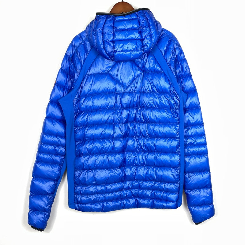 【中古品】【メンズ】 CANADA GOOSE カナダグース HYBRIDGE LITE TECH HOODY 2712MPB ハイブリッジ ライトテック フーディ アウター 144-261015-sa-04-teih サイズ：L カラー：ブルー 万代Net店