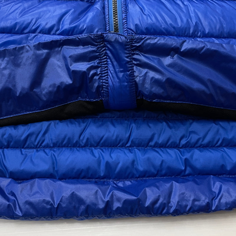 【中古品】【メンズ】 CANADA GOOSE カナダグース HYBRIDGE LITE TECH HOODY 2712MPB ハイブリッジ ライトテック フーディ アウター 144-261015-sa-04-teih サイズ：L カラー：ブルー 万代Net店