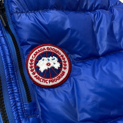 【中古品】【メンズ】 CANADA GOOSE カナダグース HYBRIDGE LITE TECH HOODY 2712MPB ハイブリッジ ライトテック フーディ アウター 144-261015-sa-04-teih サイズ：L カラー：ブルー 万代Net店