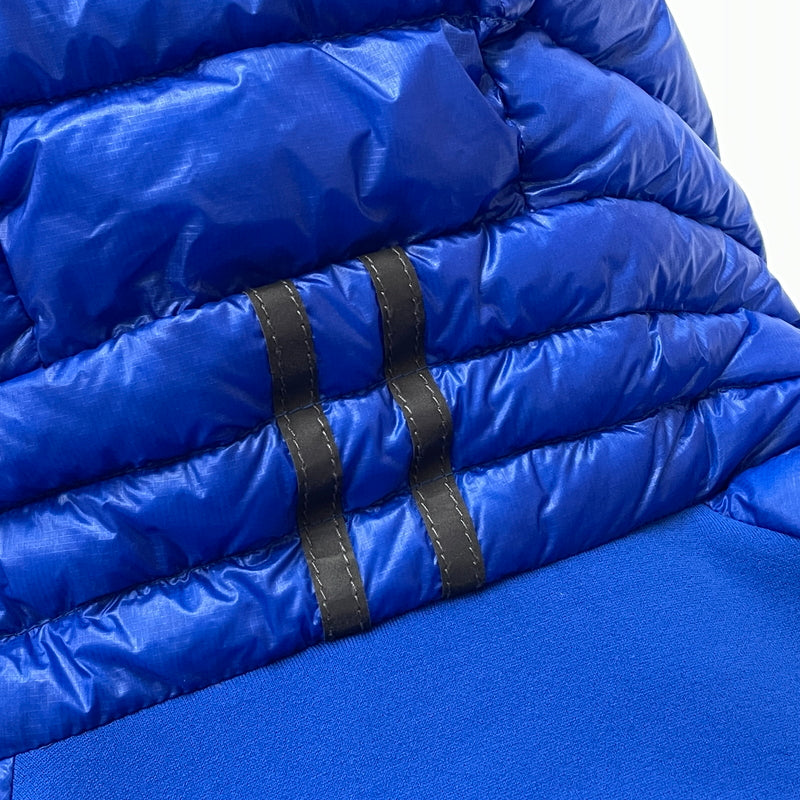 【中古品】【メンズ】 CANADA GOOSE カナダグース HYBRIDGE LITE TECH HOODY 2712MPB ハイブリッジ ライトテック フーディ アウター 144-261015-sa-04-teih サイズ：L カラー：ブルー 万代Net店