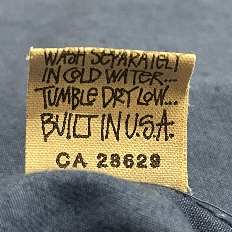 【中古品】【メンズ】 STUSSY ステューシー 90's HARRINGTON JACKET 90年代 ハリントン ジャケット アウター 142-261015-sa-09-teih サイズ：L カラー：ブルー 万代Net店