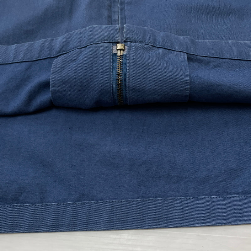 【中古品】【メンズ】 STUSSY ステューシー 90's HARRINGTON JACKET 90年代 ハリントン ジャケット アウター 142-261015-sa-09-teih サイズ：L カラー：ブルー 万代Net店