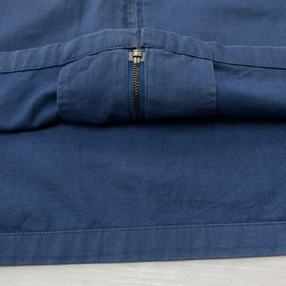【中古品】【メンズ】 STUSSY ステューシー 90's HARRINGTON JACKET 90年代 ハリントン ジャケット アウター 142-261015-sa-09-teih サイズ：L カラー：ブルー 万代Net店