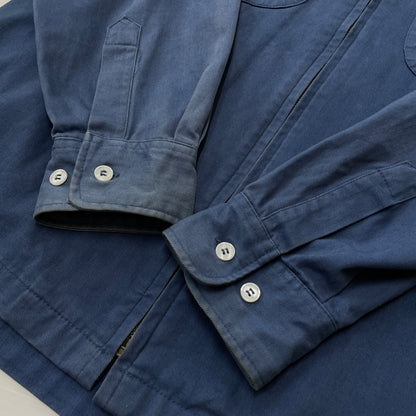【中古品】【メンズ】 STUSSY ステューシー 90's HARRINGTON JACKET 90年代 ハリントン ジャケット アウター 142-261015-sa-09-teih サイズ：L カラー：ブルー 万代Net店