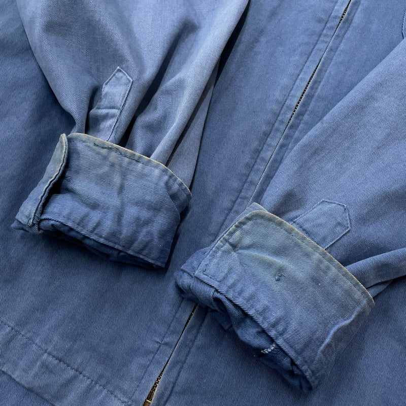 【中古品】【メンズ】 STUSSY ステューシー 90's HARRINGTON JACKET 90年代 ハリントン ジャケット アウター 142-261015-sa-09-teih サイズ：L カラー：ブルー 万代Net店
