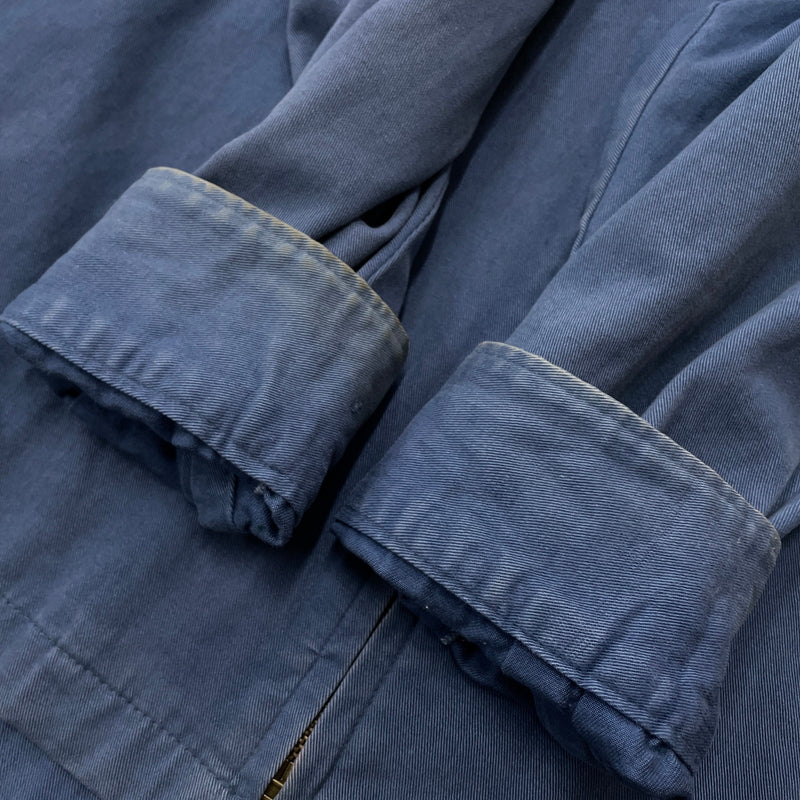 【中古品】【メンズ】 STUSSY ステューシー 90's HARRINGTON JACKET 90年代 ハリントン ジャケット アウター 142-261015-sa-09-teih サイズ：L カラー：ブルー 万代Net店