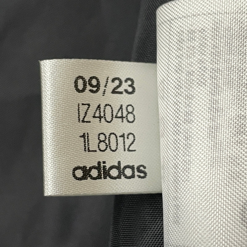 【中古品】【メンズ】 ADIDAS アディダス FAKE LEATHER BASEBALL SHIRT IZ4048 フェイクレザーベースボール シャツ 半袖 トップス 148-261015-sa-01-teih サイズ：2XL カラー：ブラック 万代Net店