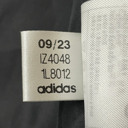 【中古品】【メンズ】 ADIDAS アディダス FAKE LEATHER BASEBALL SHIRT IZ4048 フェイクレザーベースボール シャツ 半袖 トップス 148-261015-sa-01-teih サイズ：2XL カラー：ブラック 万代Net店