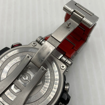 【中古品】【メンズ】 G-SHOCK ジーショック MTG-B1000 SERIES WATCH MTG-B1000B-1AJF タフソーラー ウォッチ 腕時計 コアガード 196-261014-ko-13-teih カラー：ブラック/レッド/シルバーカラー 万代Net店