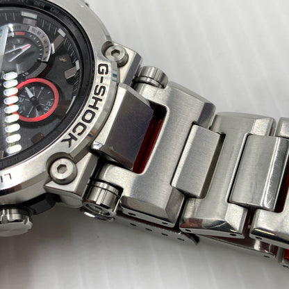 【中古品】【メンズ】 G-SHOCK ジーショック MTG-B1000 SERIES WATCH MTG-B1000B-1AJF タフソーラー ウォッチ 腕時計 コアガード 196-261014-ko-13-teih カラー：ブラック/レッド/シルバーカラー 万代Net店