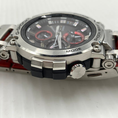 【中古品】【メンズ】 G-SHOCK ジーショック MTG-B1000 SERIES WATCH MTG-B1000B-1AJF タフソーラー ウォッチ 腕時計 コアガード 196-261014-ko-13-teih カラー：ブラック/レッド/シルバーカラー 万代Net店