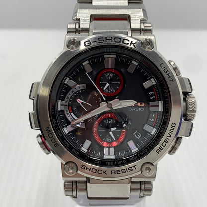【中古品】【メンズ】 G-SHOCK ジーショック MTG-B1000 SERIES WATCH MTG-B1000B-1AJF タフソーラー ウォッチ 腕時計 コアガード 196-261014-ko-13-teih カラー：ブラック/レッド/シルバーカラー 万代Net店
