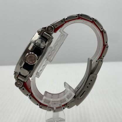 【中古品】【メンズ】 G-SHOCK ジーショック MTG-B1000 SERIES WATCH MTG-B1000B-1AJF タフソーラー ウォッチ 腕時計 コアガード 196-261014-ko-13-teih カラー：ブラック/レッド/シルバーカラー 万代Net店