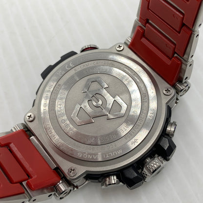 【中古品】【メンズ】 G-SHOCK ジーショック MTG-B1000 SERIES WATCH MTG-B1000B-1AJF タフソーラー ウォッチ 腕時計 コアガード 196-261014-ko-13-teih カラー：ブラック/レッド/シルバーカラー 万代Net店