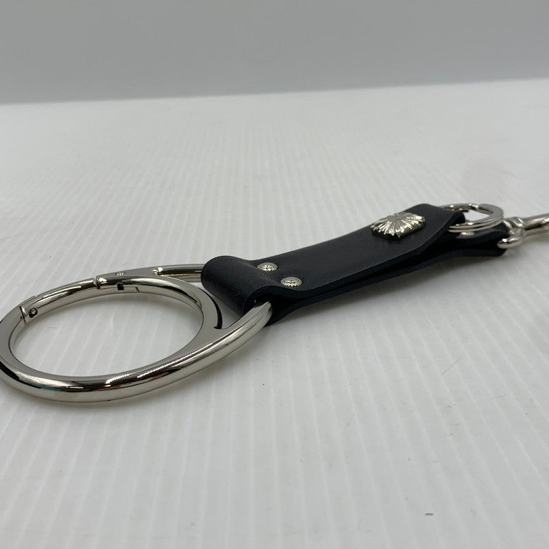 【中古品】【メンズ】 TOGA PULLA トーガプルラ LEATHER KEY RING TZ261-AK921 レザー キー リング アクセサリー カラビナ 192-261016-ko-13-teih カラー：ブラック 万代Net店