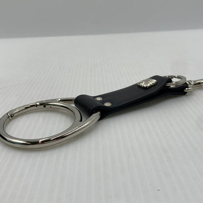 【中古品】【メンズ】 TOGA PULLA トーガプルラ LEATHER KEY RING TZ261-AK921 レザー キー リング アクセサリー カラビナ 192-261016-ko-13-teih カラー：ブラック 万代Net店