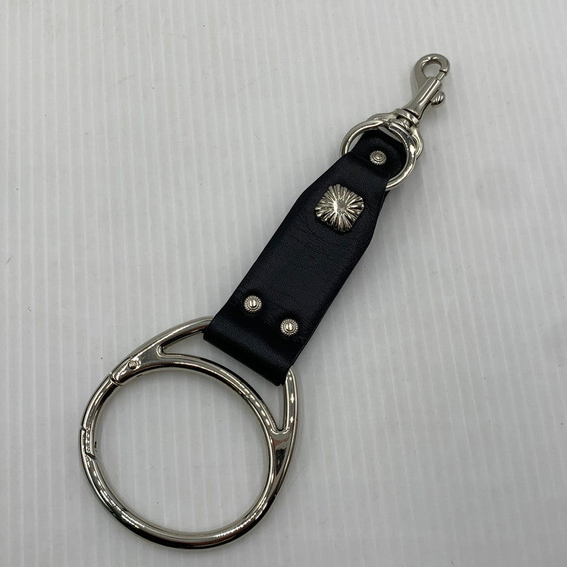【中古品】【メンズ】 TOGA PULLA トーガプルラ LEATHER KEY RING TZ261-AK921 レザー キー リング アクセサリー カラビナ 192-261016-ko-13-teih カラー：ブラック 万代Net店