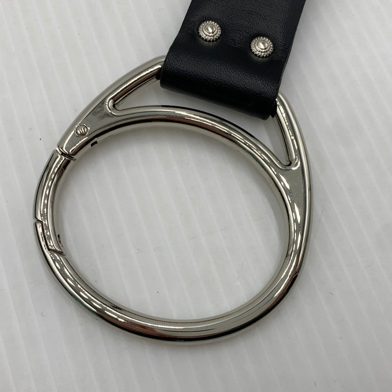 【中古品】【メンズ】 TOGA PULLA トーガプルラ LEATHER KEY RING TZ261-AK921 レザー キー リング アクセサリー カラビナ 192-261016-ko-13-teih カラー：ブラック 万代Net店