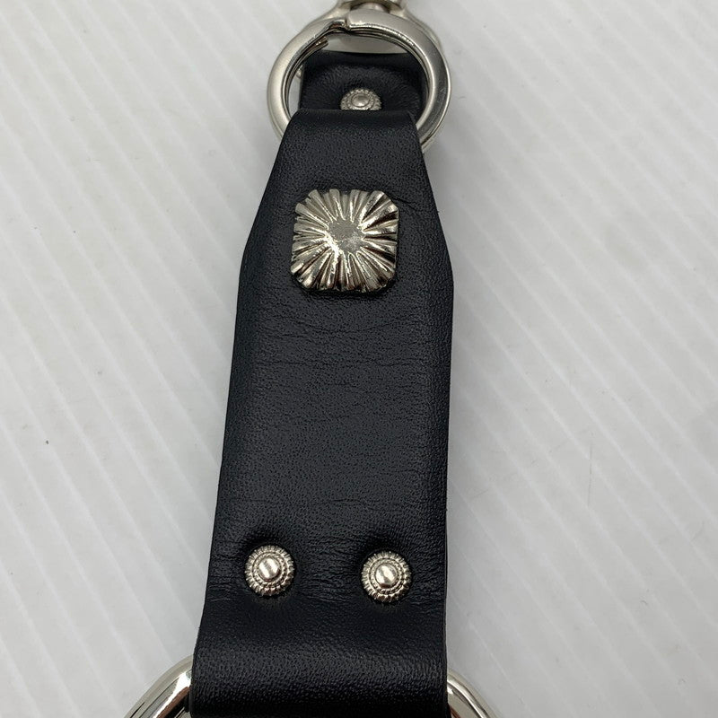 【中古品】【メンズ】 TOGA PULLA トーガプルラ LEATHER KEY RING TZ261-AK921 レザー キー リング アクセサリー カラビナ 192-261016-ko-13-teih カラー：ブラック 万代Net店