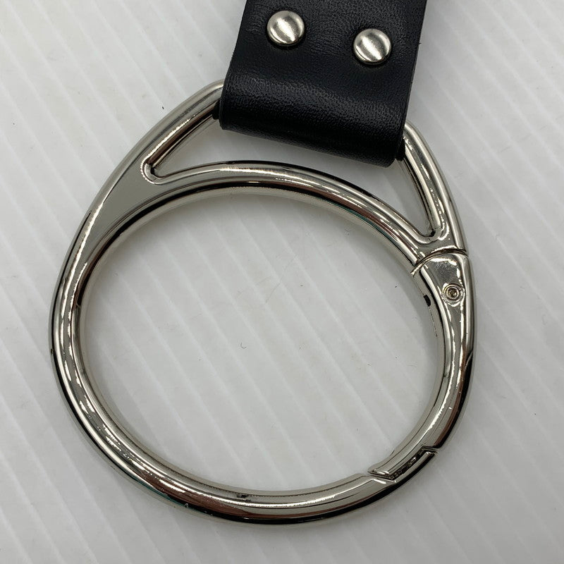 【中古品】【メンズ】 TOGA PULLA トーガプルラ LEATHER KEY RING TZ261-AK921 レザー キー リング アクセサリー カラビナ 192-261016-ko-13-teih カラー：ブラック 万代Net店