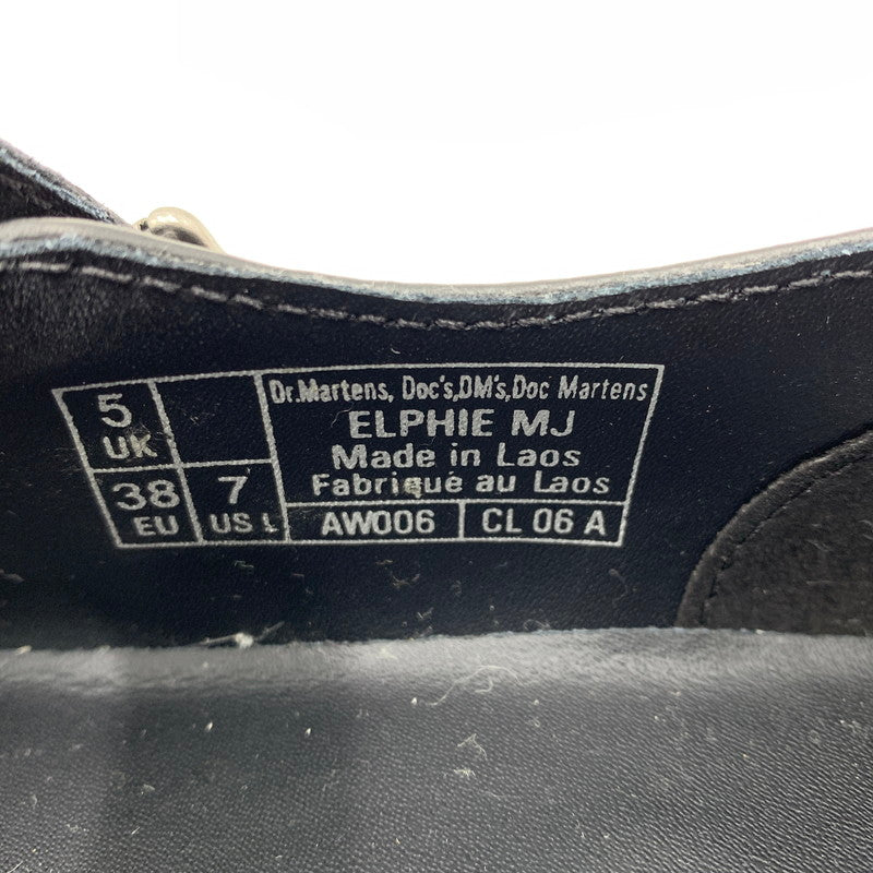 【中古品】【レディース】 Dr.Martens ドクターマーチン ELPHIE MJ AW006 エルフィー メリージェーン 靴 シューズ レザー 167-261016-ko-08-teih サイズ：UK5 カラー：ブラック 万代Net店