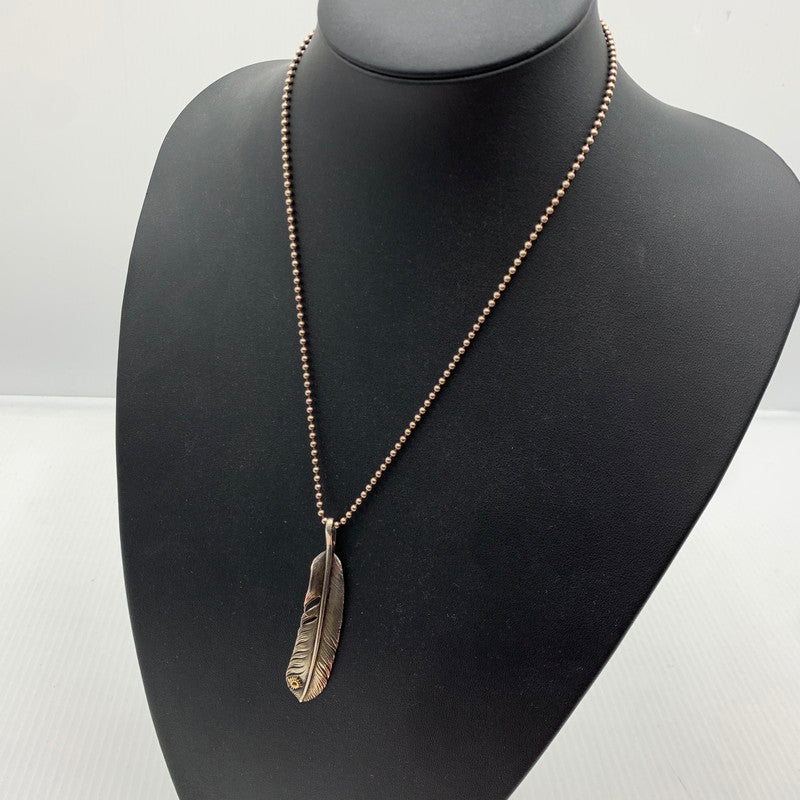 【中古品】【メンズ】 ARIZONA FREEDOM アリゾナフリーダム FEATHER PENDANT TOP フェザー ペンダントトップ アクセサリー 左向き 太陽神 K18 925 191-261016-ko-21-teih カラー：ゴールド/シルバー 万代Net店