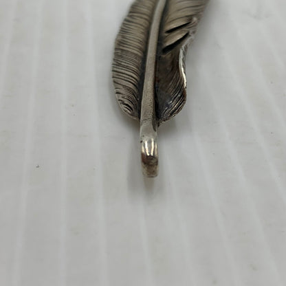 【中古品】【メンズ】 ARIZONA FREEDOM アリゾナフリーダム FEATHER PENDANT TOP フェザー ペンダントトップ アクセサリー 左向き 太陽神 K18 925 191-261016-ko-21-teih カラー：ゴールド/シルバー 万代Net店