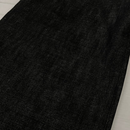 【中古品】【メンズ】 NO FAITH STUDIOS ノー フェイス ストゥディオス RAW DENIM LOOSE ロー デニム ルーズ ボトムス ジーンズ 152-261015-sa-13-teih サイズ：L カラー：ブラック 万代Net店