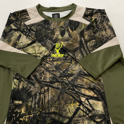 【中古品】【メンズ】 PALACE パレス × SOUTH2WEST8 JERSEY TOPS サウスツーウエストエイト ジャージ 半袖 トップス 142-261015-sa-21-teih サイズ：M カラー：総柄 万代Net店