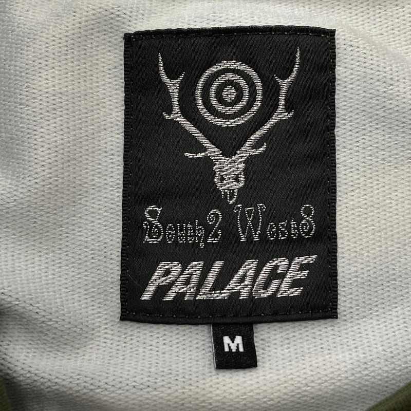 【中古品】【メンズ】 PALACE パレス × SOUTH2WEST8 JERSEY TOPS サウスツーウエストエイト ジャージ 半袖 トップス 142-261015-sa-21-teih サイズ：M カラー：総柄 万代Net店
