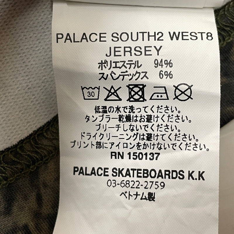 【中古品】【メンズ】 PALACE パレス × SOUTH2WEST8 JERSEY TOPS サウスツーウエストエイト ジャージ 半袖 トップス 142-261015-sa-21-teih サイズ：M カラー：総柄 万代Net店