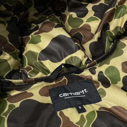 【現状渡し品】【メンズ】 CARHARTT カーハート TORONTO JACKET 1033920 トロント ジャケット 145-261015-sa-29-teih サイズ：S カラー：ブラックカモ 万代Net店