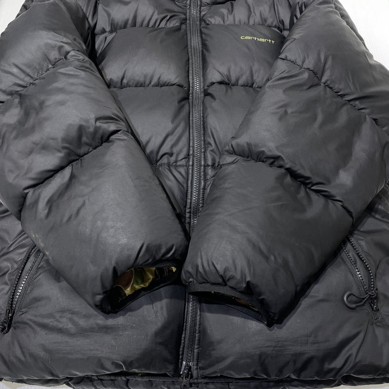 【現状渡し品】【メンズ】 CARHARTT カーハート TORONTO JACKET 1033920 トロント ジャケット 145-261015-sa-29-teih サイズ：S カラー：ブラックカモ 万代Net店