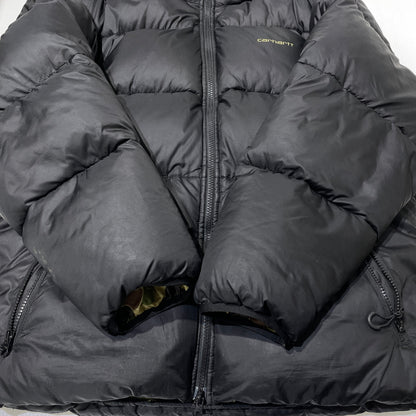 【現状渡し品】【メンズ】 CARHARTT カーハート TORONTO JACKET 1033920 トロント ジャケット 145-261015-sa-29-teih サイズ：S カラー：ブラックカモ 万代Net店