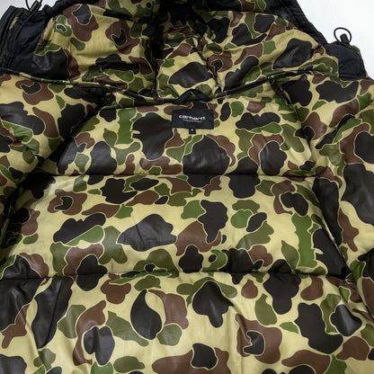 【現状渡し品】【メンズ】 CARHARTT カーハート TORONTO JACKET 1033920 トロント ジャケット 145-261015-sa-29-teih サイズ：S カラー：ブラックカモ 万代Net店